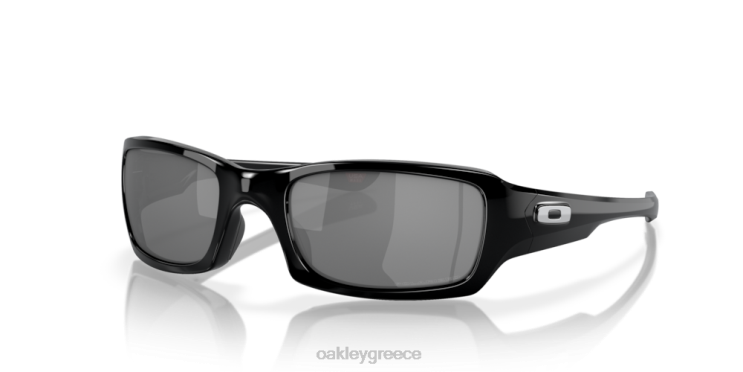 πεντάδες στο τετράγωνο 42H6F247 Oakley γυαλιά μαύροι πολωμένοι φακοί ιριδίου, γυαλισμένο μαύρο πλαίσιο