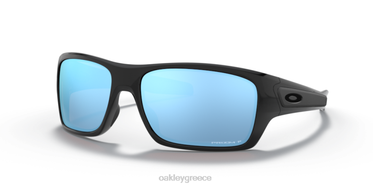 τουρμπίνα 42H6F427 Oakley γυαλιά Prizm πολωμένοι φακοί βαθιάς νερού, γυαλισμένο μαύρο πλαίσιο