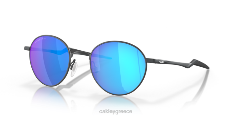 τρομερός 42H6F535 Oakley γυαλιά Πολωμένοι φακοί prizm ζαφείρι, σατινέ ελαφρύ ατσάλι