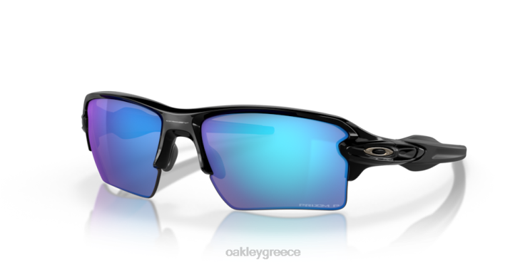νιφάδα 2,0 xl 42H6F143 Oakley γυαλιά Πολωμένοι φακοί prizm ζαφείρι, γυαλισμένο μαύρο πλαίσιο