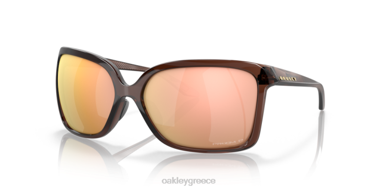 άγρια ​​ξηρά 42H6F289 Oakley γυαλιά prizm ροζ χρυσοί πολωτικοί φακοί, γυαλισμένος σκελετός αμέθυστου