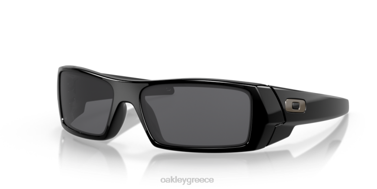 γκαζάκι 42H6F313 Oakley γυαλιά γκρι φακοί, γυαλισμένο μαύρο πλαίσιο
