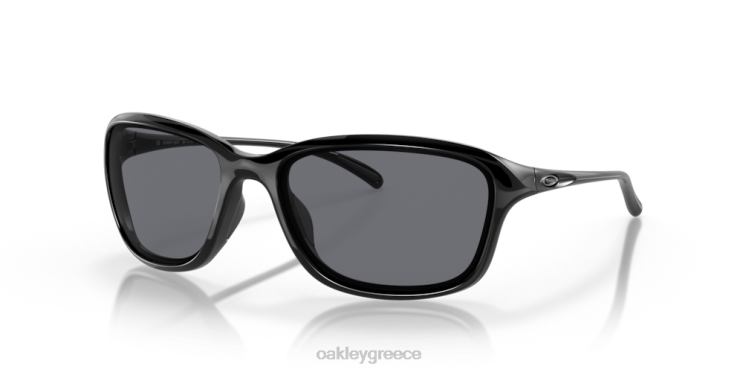 είναι ασταμάτητη 42H6F358 Oakley γυαλιά γκρι φακοί, γυαλισμένο μαύρο πλαίσιο