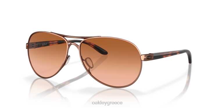 ανατροφοδότηση 42H6F478 Oakley γυαλιά Vr50 καφέ ντεγκραντέ φακοί, ροζ χρυσός σκελετός