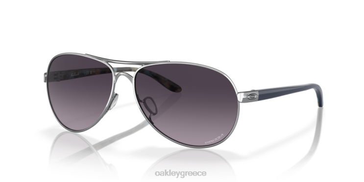 ανατροφοδότηση 42H6F485 Oakley γυαλιά Prizm γκρι ντεγκραντέ φακοί, γυαλισμένος σκελετός χρωμίου