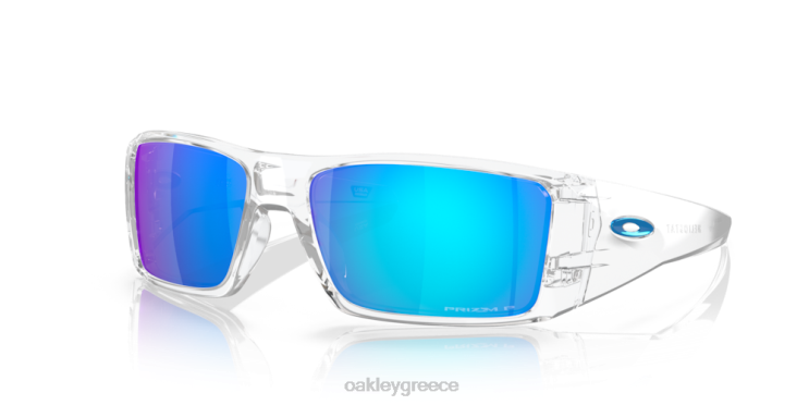 ηλιοστάτης 42H6F760 Oakley γυαλιά Πολωμένοι φακοί prizm ζαφείρι, καθαρός σκελετός