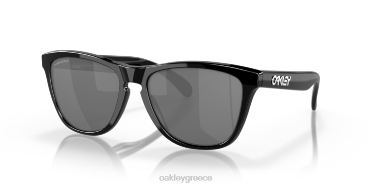 βατράχια (χαμηλή εφαρμογή γέφυρας) 42H6F809 Oakley γυαλιά Μαύροι φακοί prizm, γυαλισμένο μαύρο πλαίσιο