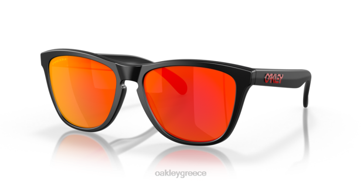 βατράχια (χαμηλή εφαρμογή γέφυρας) 42H6F810 Oakley γυαλιά Ρουμπινί φακοί prizm, μαύρο ματ σκελετό