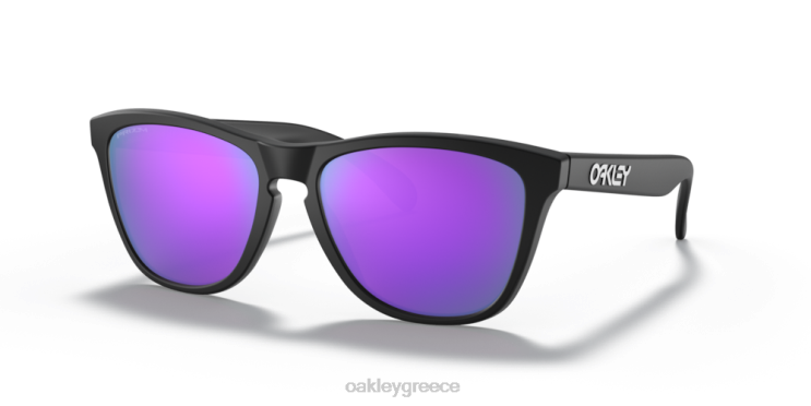 βατράχια (χαμηλή εφαρμογή γέφυρας) 42H6F815 Oakley γυαλιά Prizm violet φακοί, μαύρο ματ σκελετό