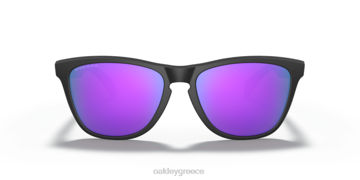βατράχια (χαμηλή εφαρμογή γέφυρας) 42H6F815 Oakley γυαλιά Prizm violet φακοί, μαύρο ματ σκελετό