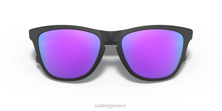 βατράχια (χαμηλή εφαρμογή γέφυρας) 42H6F815 Oakley γυαλιά Prizm violet φακοί, μαύρο ματ σκελετό