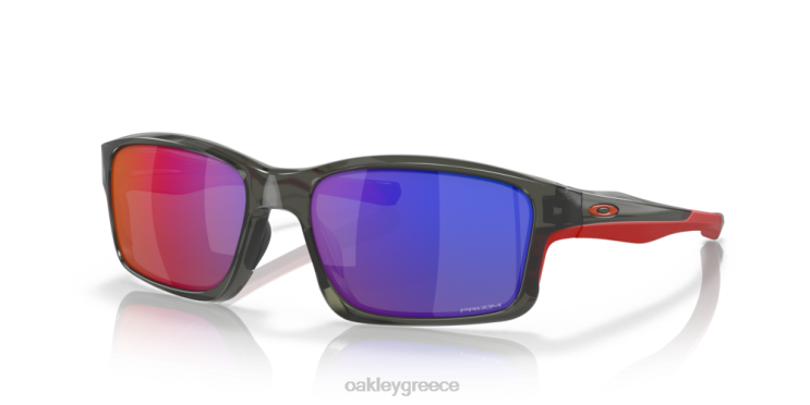 ΚΡΙΚΟΣ ΑΛΥΣΙΔΑΣ 42H6F826 Oakley γυαλιά κόκκινοι πολωτικοί φακοί ιριδίου, γκρι πλαίσιο καπνού