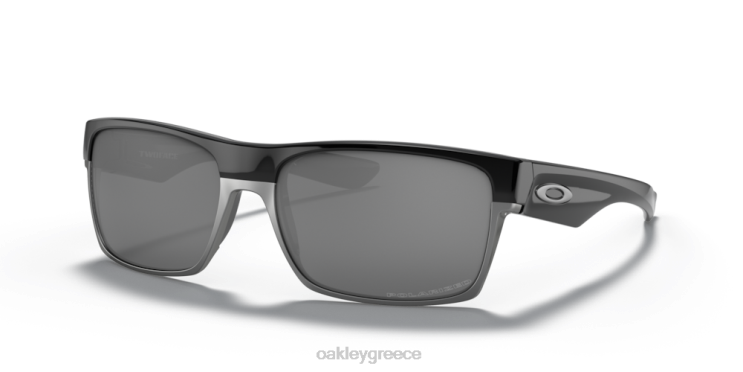 δύο όψεων (χαμηλή εφαρμογή γέφυρας) 42H6F846 Oakley γυαλιά μαύροι πολωμένοι φακοί ιριδίου, γυαλισμένο μαύρο πλαίσιο