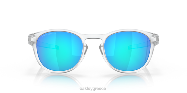 μάνταλο 42H6F859 Oakley γυαλιά Πολωμένοι φακοί prizm sapphire, ματ διάφανο πλαίσιο