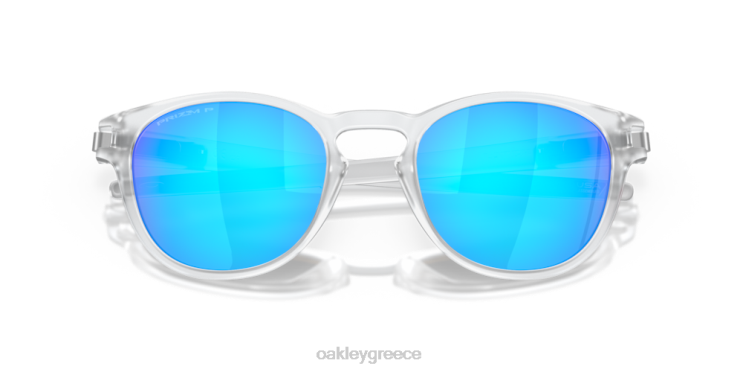 μάνταλο 42H6F859 Oakley γυαλιά Πολωμένοι φακοί prizm sapphire, ματ διάφανο πλαίσιο