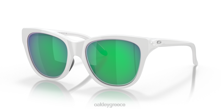 αντέχω 42H6F915 Oakley γυαλιά Φακοί ιρίδιο νεφρίτη, γυαλισμένο λευκό πλαίσιο