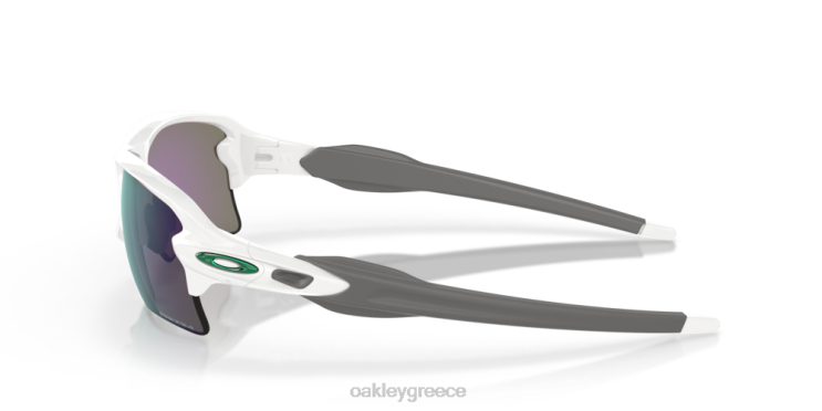 ομαδικά χρώματα flak 2.0 xl 42H6F137 Oakley γυαλιά Φακοί νεφρίτη prizm, γυαλισμένο λευκό πλαίσιο