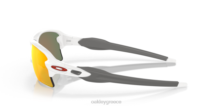 ομαδικά χρώματα flak 2.0 xl 42H6F138 Oakley γυαλιά Φακοί ρουμπινί prizm, γυαλισμένο λευκό πλαίσιο