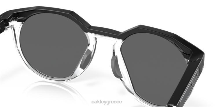 hstn (προσαρμογή χαμηλής γέφυρας) 42H6F783 Oakley γυαλιά Μαύροι πολωτικοί φακοί prizm, μαύρος ματ πλαίσιο