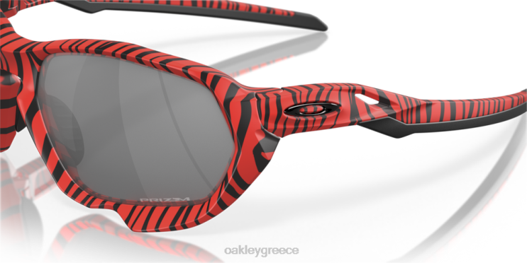 κόκκινη τίγρη plazma 42H6F271 Oakley γυαλιά Μαύροι φακοί prizm, σκελετός κόκκινος τίγρης