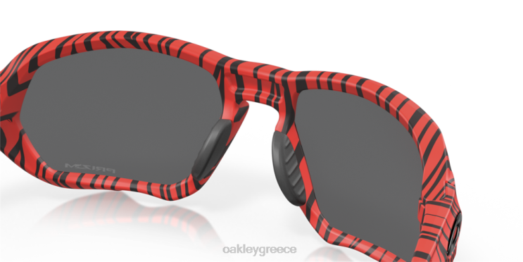 κόκκινη τίγρη plazma 42H6F271 Oakley γυαλιά Μαύροι φακοί prizm, σκελετός κόκκινος τίγρης