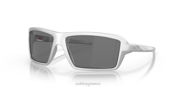 καλώδια συλλογή x-silver 42H6F676 Oakley γυαλιά Μαύροι πολωτικοί φακοί prizm, σκελετός x-ασημί
